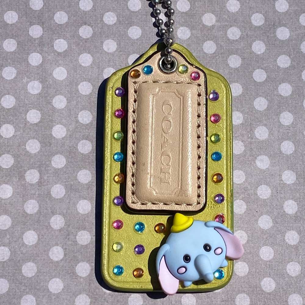 Coach Custom Disney Dumbo Hangtags
